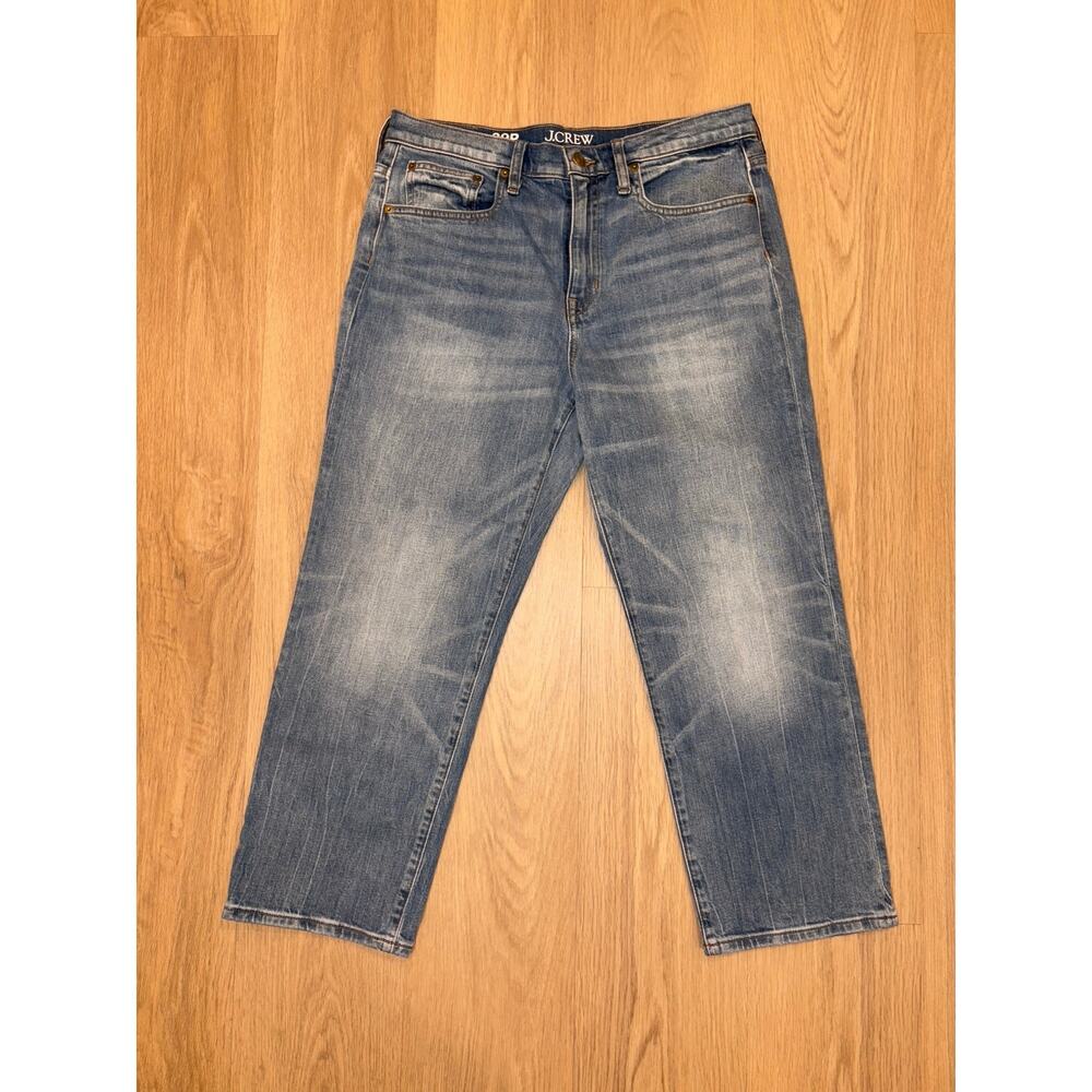 J.crew slim boyfriend jean light wash denim women’s 29P petite